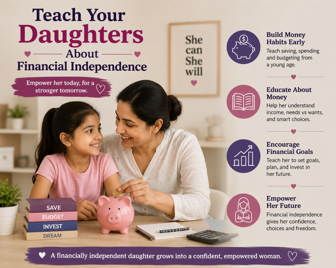 7 Steps to Empower Your Daughter with Financial Independence